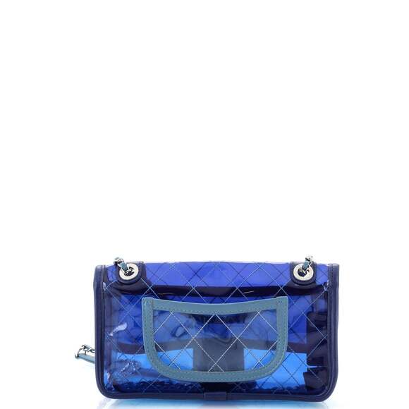 Chanel Coco Splash Flap Bag Quilted Pvc #240063C39B - Picture 3 of 7